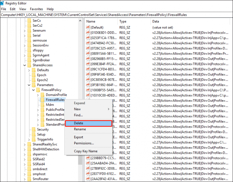 Processor and memory resources are heavily utilized during the service